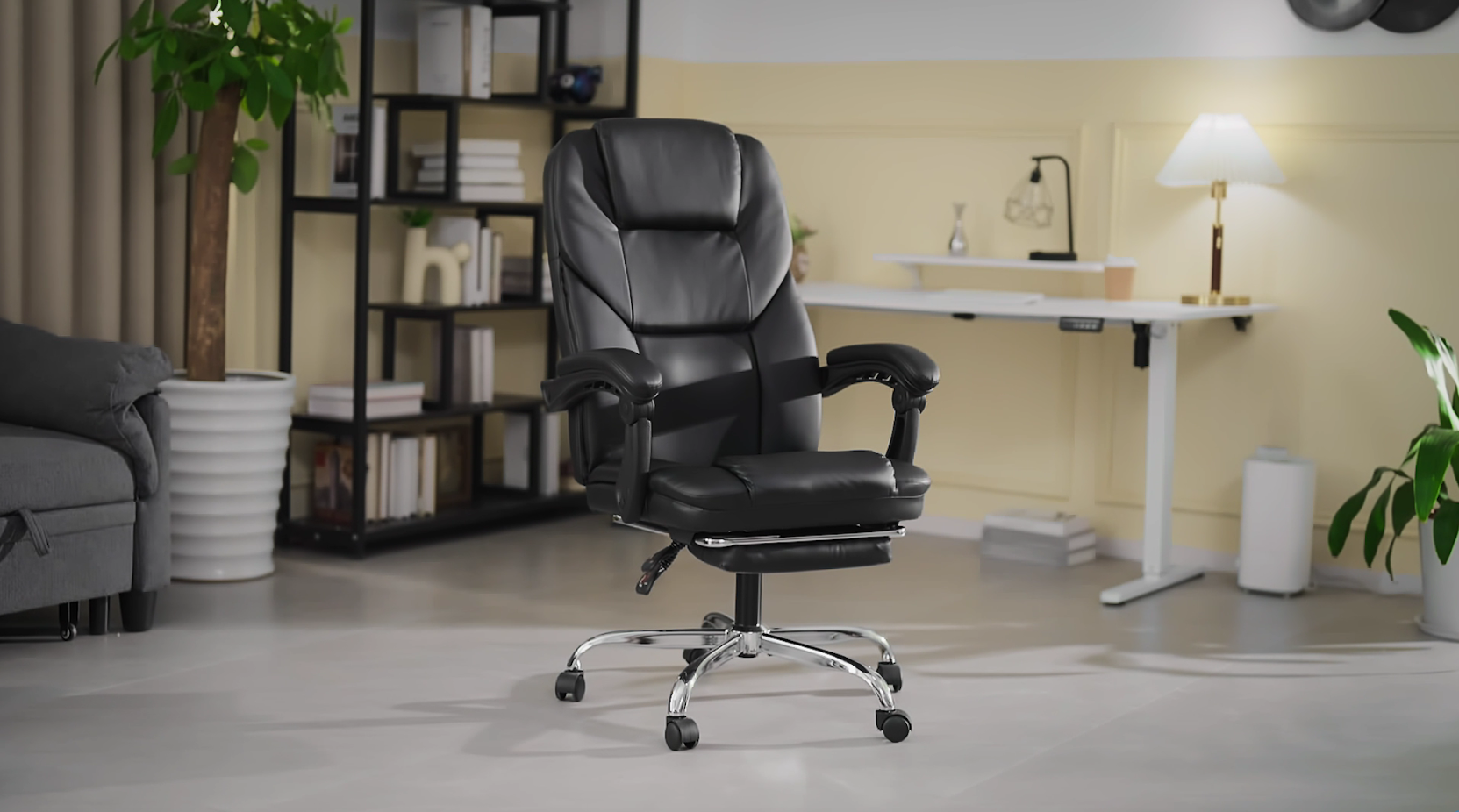 Amazon.com: Furmax Massage Office Chair with Foot Rest Executive